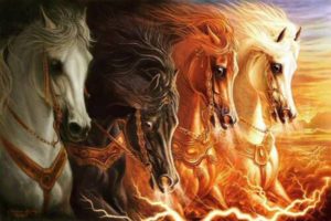 4 Horsemen, four Horsemen, apocalypse, beginning-of-birth-pains, Beginning of Sorrows, Matthew 24, book-of-revelation, death, famine, first-seal, four-horsemen-of-the-apocalypse, fourth-seal, green, hades, death, horse, hunger, kill-14, pale-green, pestilence, plague, Red Horse, second-seal, third-seal, white Horse, Bow, Crown, Conquering, wild-beasts, sword, Take Peace awar, War, Third Seal, Famine, Hunger, Balances, Scales, Ezekiel 14, Deuteronomy 32, Revelation 6, Jeremiah 14, Jeremiah 15, Jeremiah 16, Leviticus 26, Ezekiel 14
