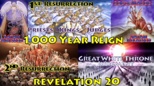 Great White Throne,Judgment,Angel,key,chain,bound,devil,thousand years,thousand year reign,abyss,book of revelation,chapter 20,false prophet,beast,lake of fire,second death,dead,resurrection,scrolls,books,book of life,gog of magog,revelationscriptures.com,sand of sea