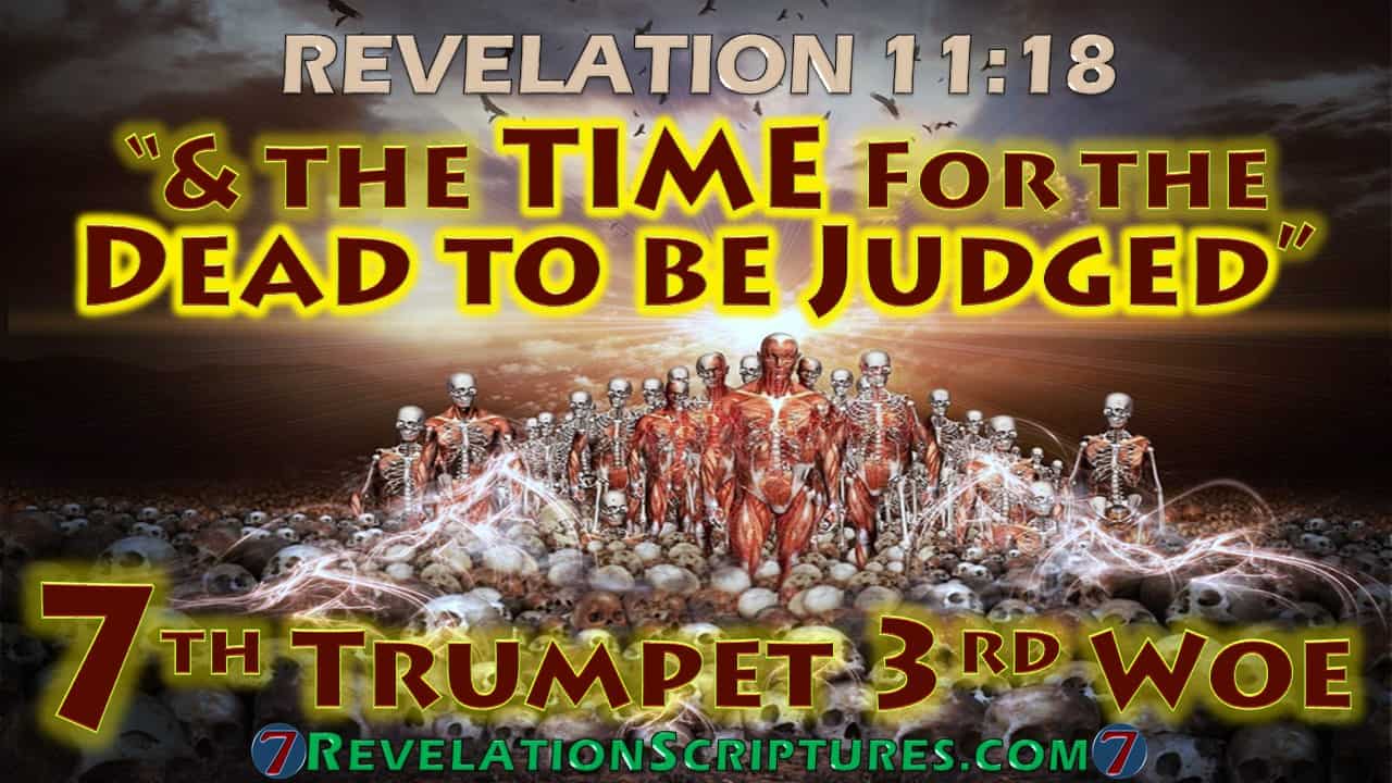 Seventh Trumpet,7th Trumpet,Third Woe,God's Temple,Heaven,Ark,Ark of the Covenant,Earthquake,Great Hail,Hail,Heavy Hail,Begun to Reign,Nations Angry,Wrath,Wrath has come,Reward,Judg Dead,time to reward,time to judge the dead,Book of Revelation,Revelation Chapter 11,Apocalypse,scriptural interpretation,biblical interpretation,food in due season,kingdom of world,kingdom of Christ,kingdom,birth of Kingdom,start of kingdom,destroy those ruining the earth,destroy the destroyers of the earth,7 bowls of Wrath,7 vials of Wrath,day of wrath,day of vengeance,day of the lord,revelation,saints,prophets,great and small,those who fear your name