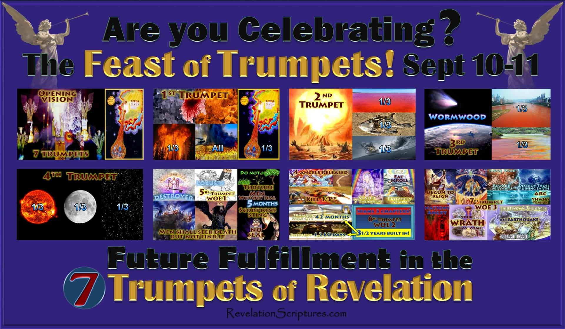 Celebrating the Feast of Trumpets Fulfillment in the Book of Revelation!