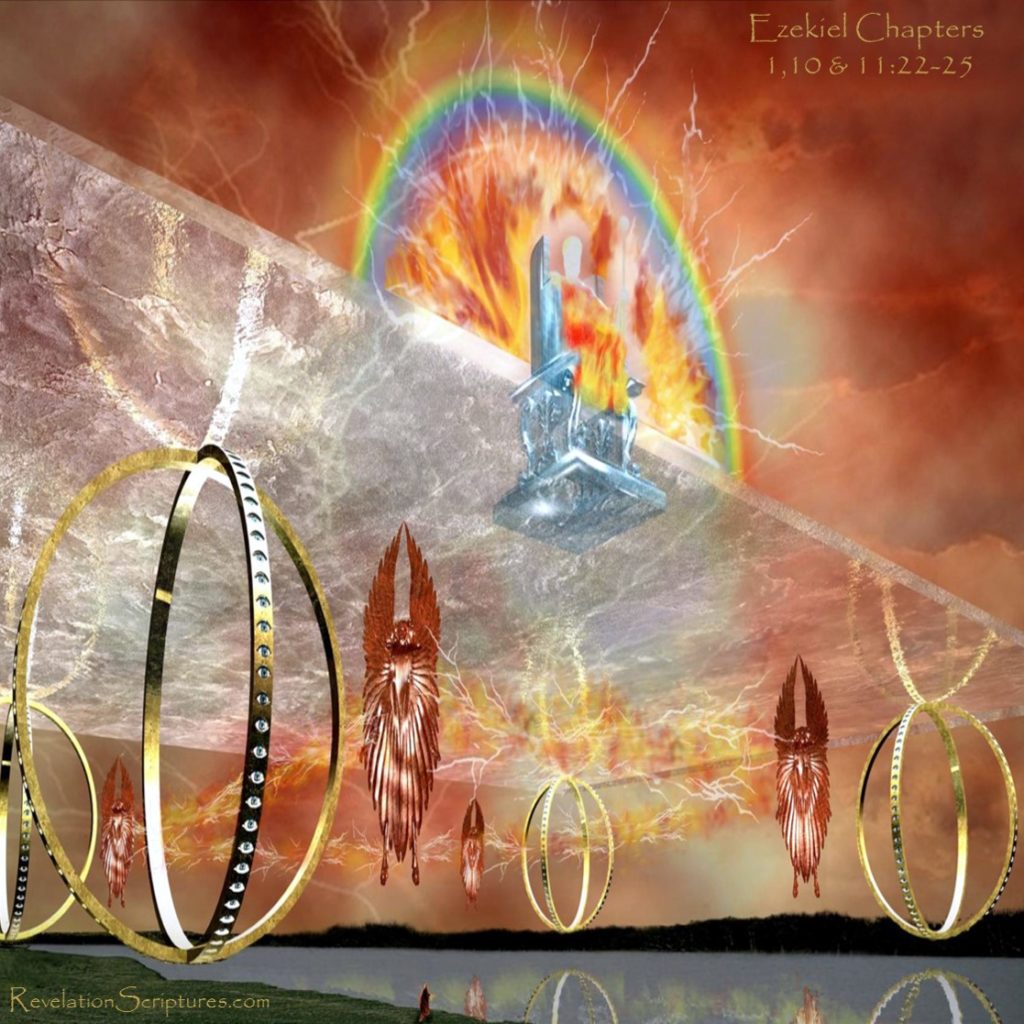 God’s Throne,God’s Throne in Heaven,Throne Room,Vision of God’s Throne,Lamb,Seven Seals,7 Seals,Opening Vision,Throne,7 Spirits,7 Torches of Fire,Angels,4 Living Creatures,4 Beasts,24 Elders,Harp,Crowns,Singing,New Song,Holy,Praise,Worship,Lamb Opens Scroll,Heaven Vision,Revelation Chapter 4,Book of Revelation,Revelation Chapter 5,Apocalypse, Ezekiel, Ezekiel 1.Ezekiel 10, Ezekiel 11, God's Throne Ezekiel