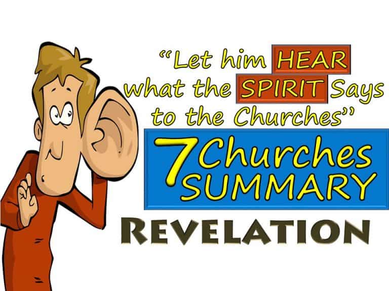 7 Churches of Revelation – Revelation Chapters 1, 2 & 3 – Biblical Interpretations