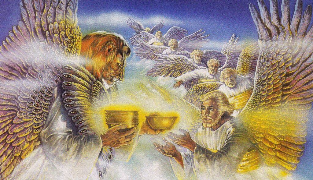 A picture 7 Angles,7 last Plagues,7 Final Plagues, 7 Golden Bowls