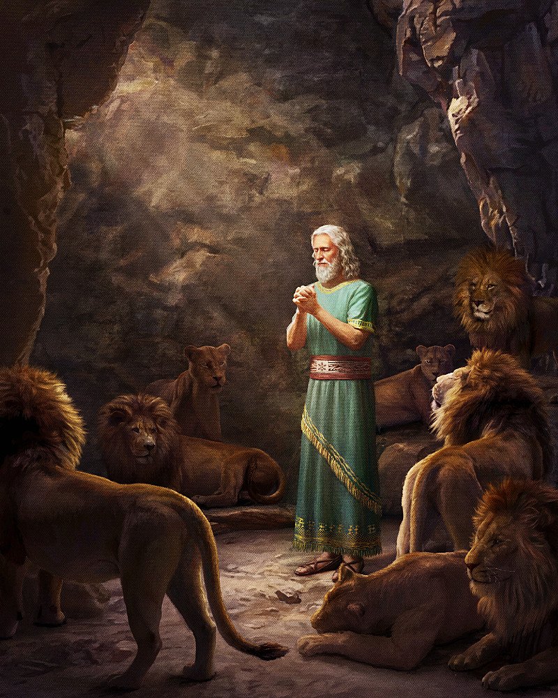 Daniel and the Lions Den