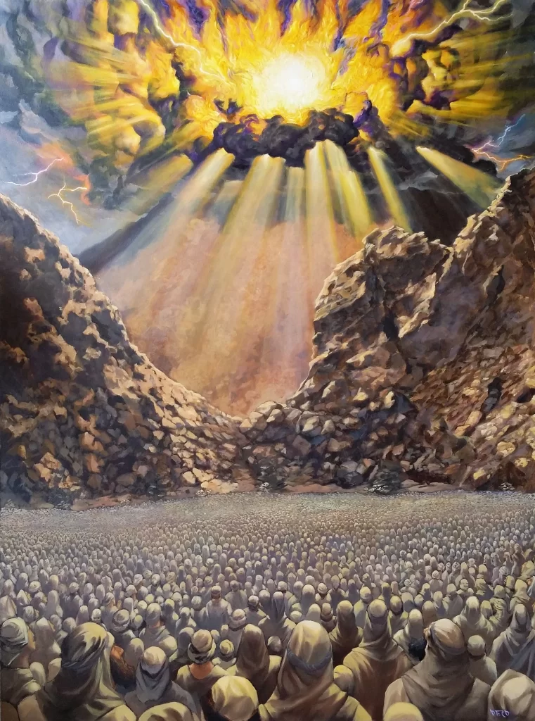 Exodus 19 Mount Sinai Foreshadow of Heavenly Jerusalem of Hebrews 12 & Revelation 14
