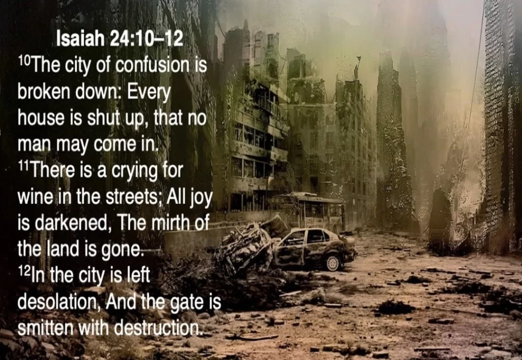 Isaiah 24 Destruction of the Earth & Mankind Prophecy