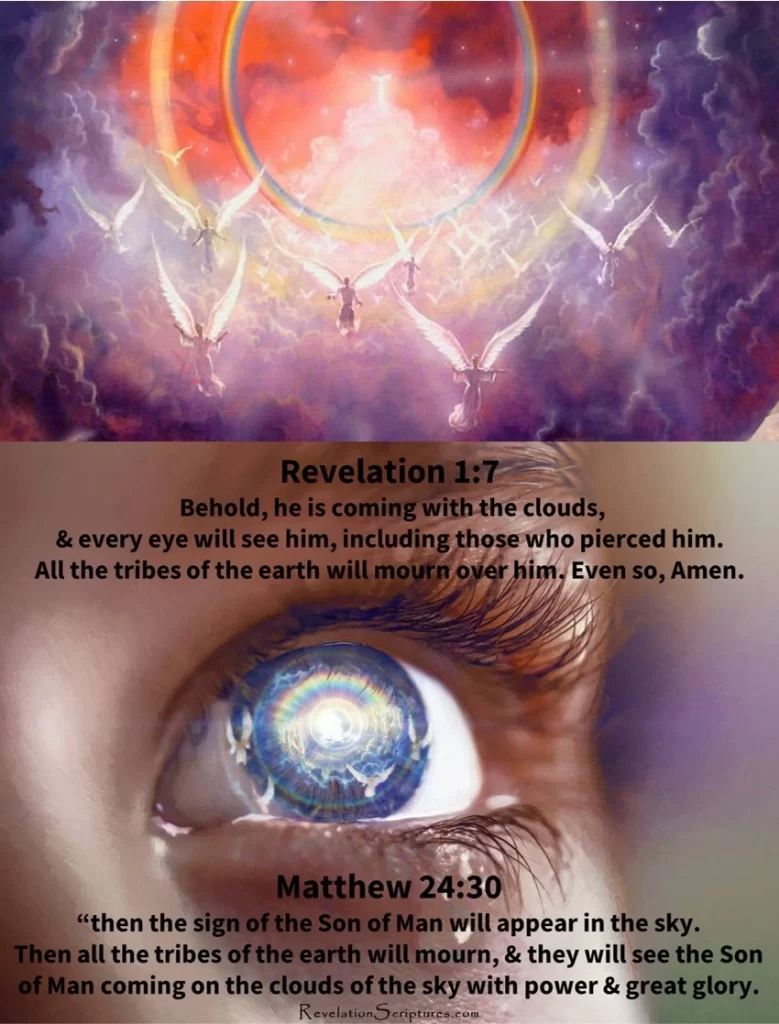 Revelation 1:7 & Matthew 24:30 - Christ Coming in the Clouds & Every Eye will See Him
