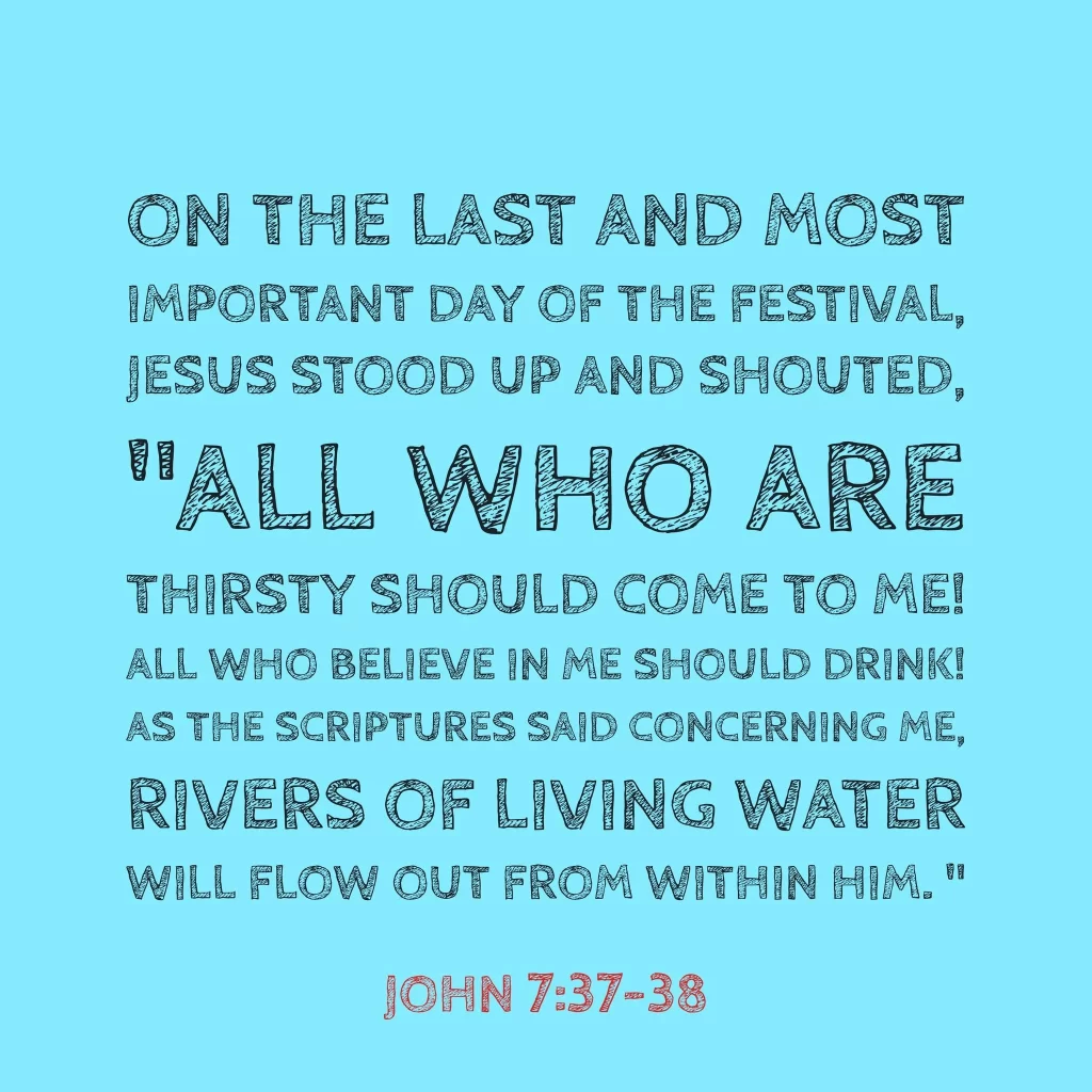 John 7:37-38 The Great Day of the Feast of Tabernacles - The 8th Day V2