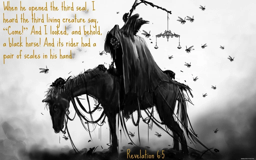 Revelation 6:5-6 Third Seal Famine & Hunger