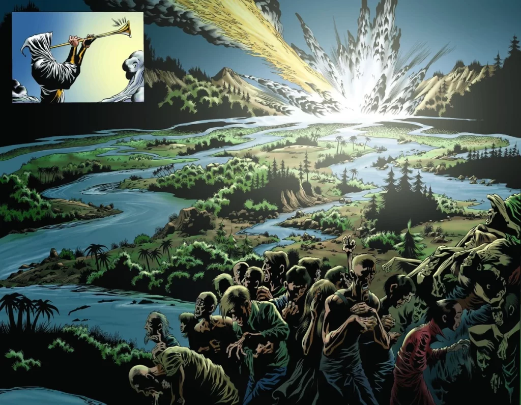 Revelation 8:10 Third Trumpet Wormwood - Many Died Drinking the Poisonous Water