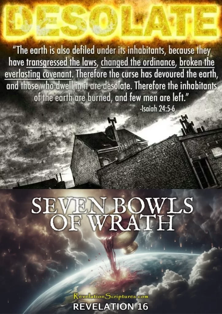 Isaiah 24:5-6 Describes God's 7 Bowls of Wrath in Revelation 16