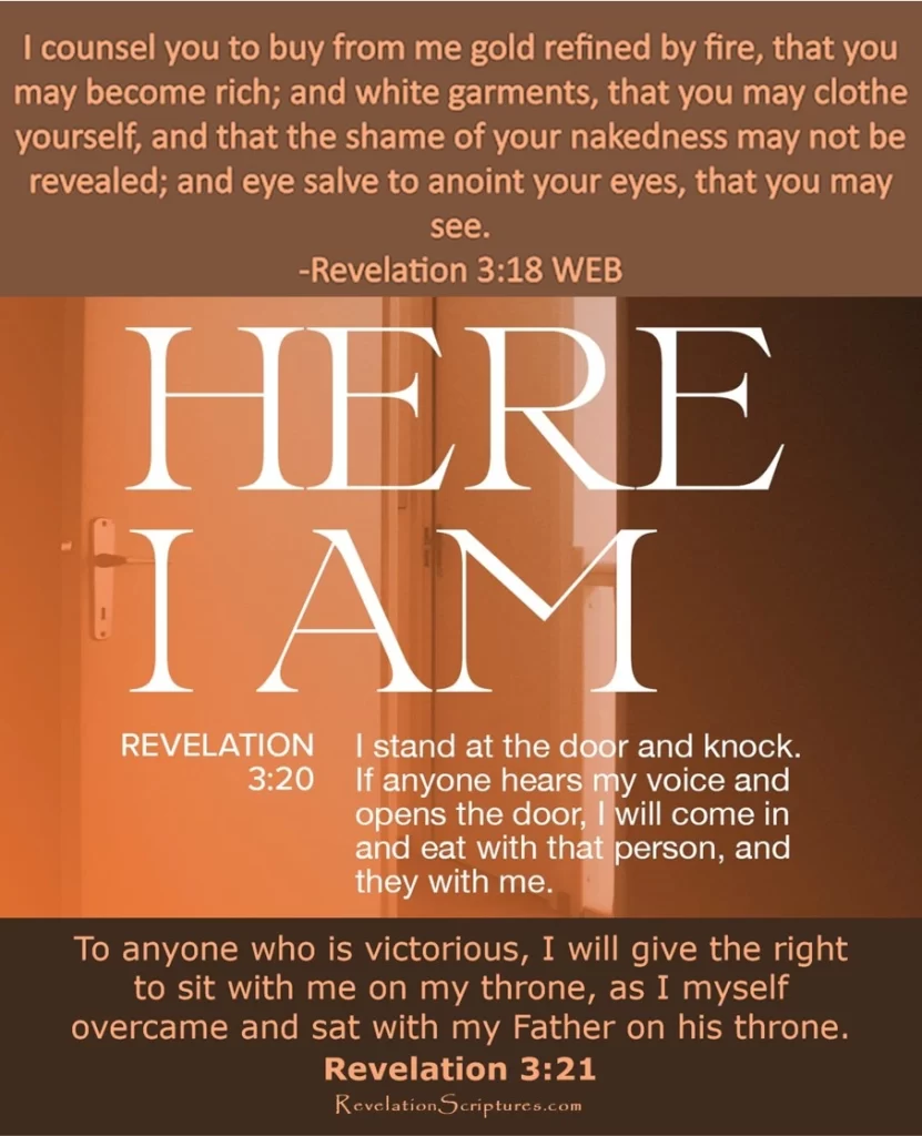 Laodicea - Revelation 3:18 and Revelation 3:20-20 Church of Laodicea