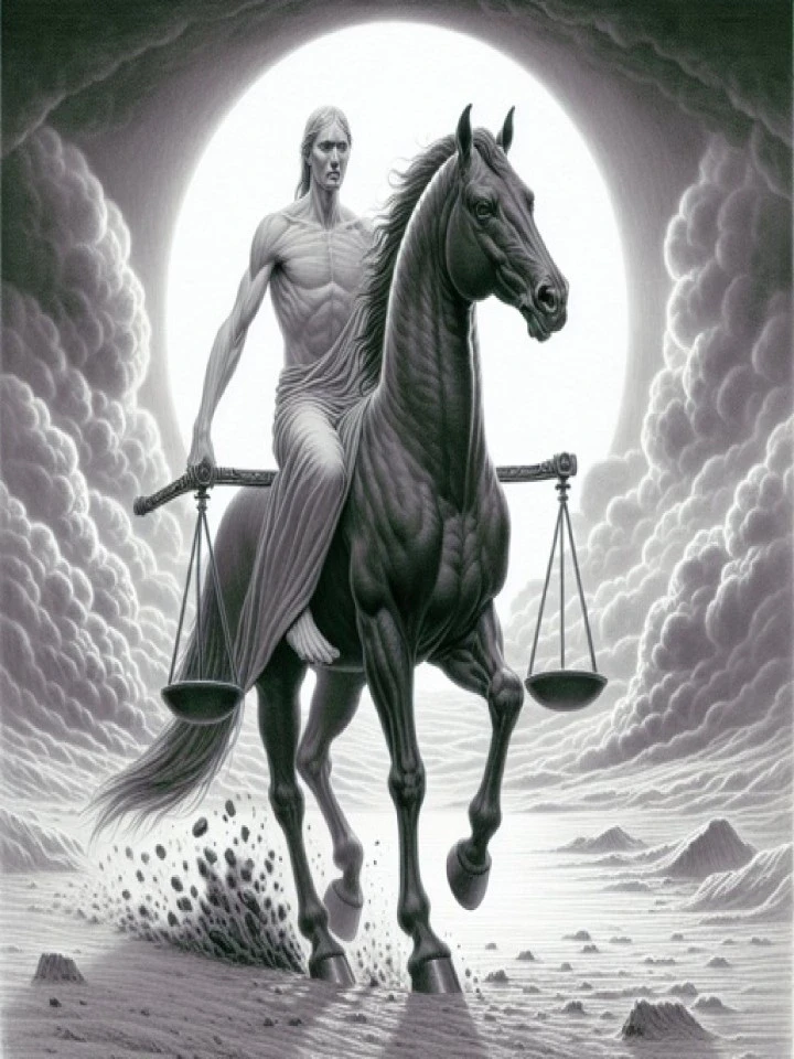 3rd Seal - Famine Hunger - Revelation 6:5-6 (30)