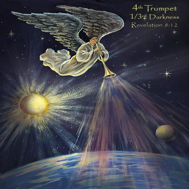4th Trumpet of Revelation - Third of the Sun moon & stars are darkened (23)