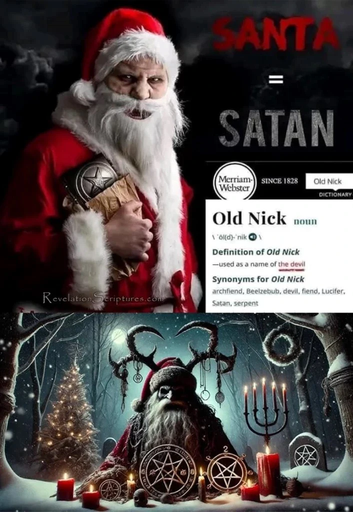 Christmas - Santa is an anagram for Satan (2)