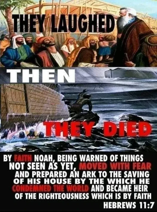 Hebrews 11:7 - Faith Like Noah - Noah's Ark, Noah's Flood, Genesis 6 (2)