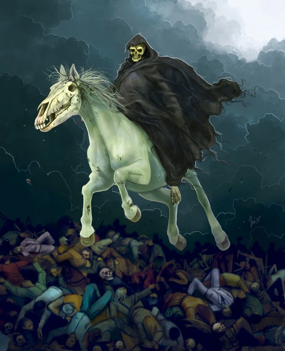 Revelation 6:8 Death & Hades Kill Forth of the Earth