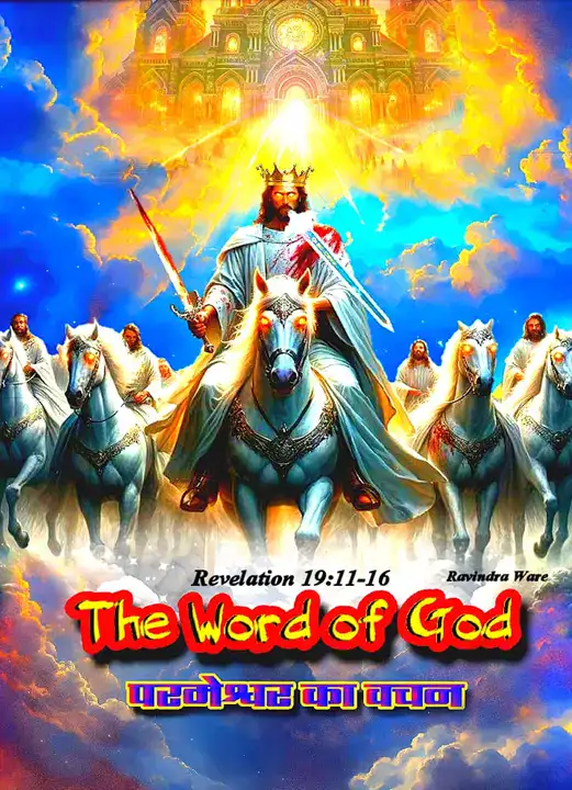 Christ called the Word of God in Revelation 19:13 leading the heavenly armies into the battle of Armageddon.