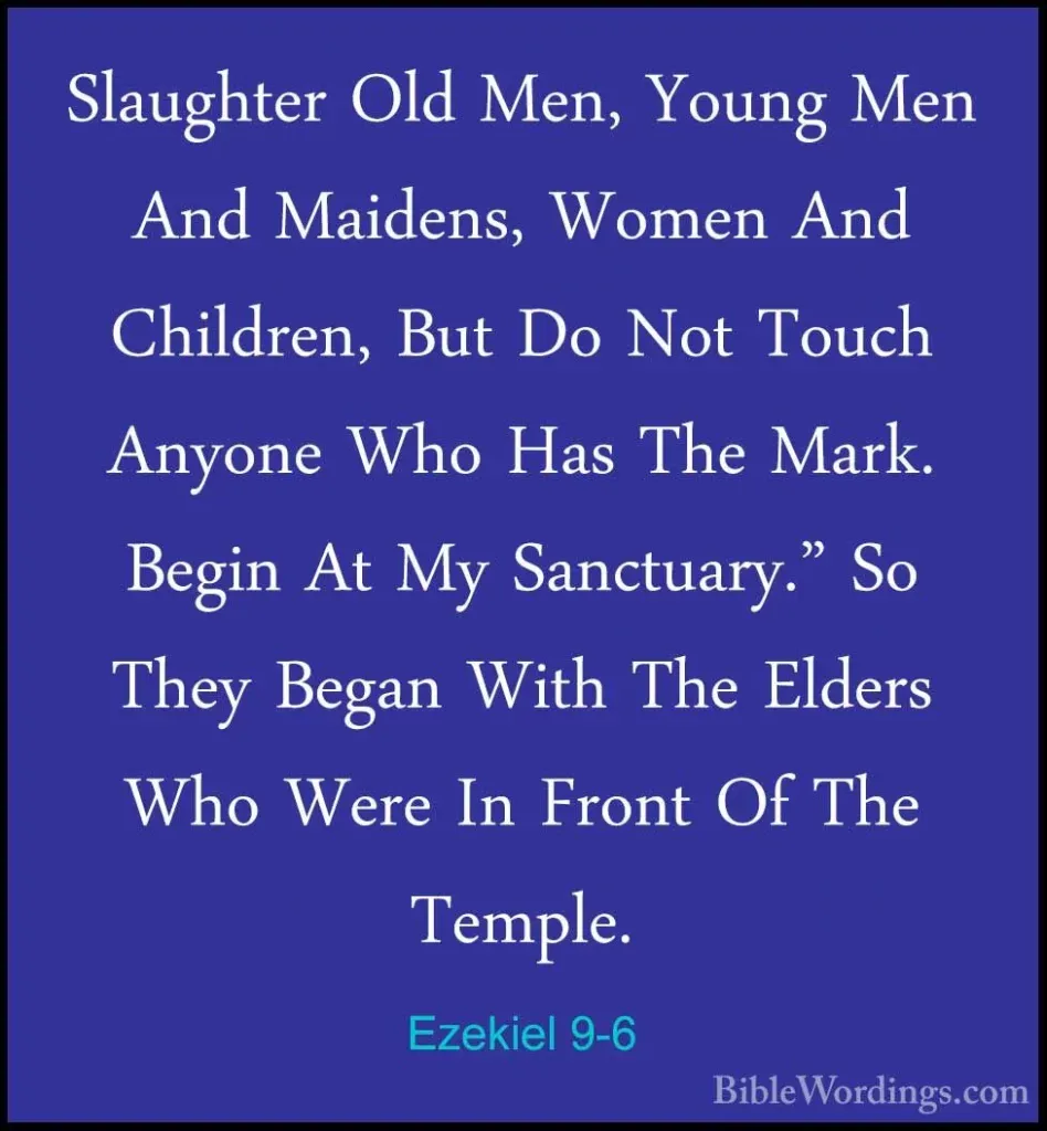 Ezekiel 9:6