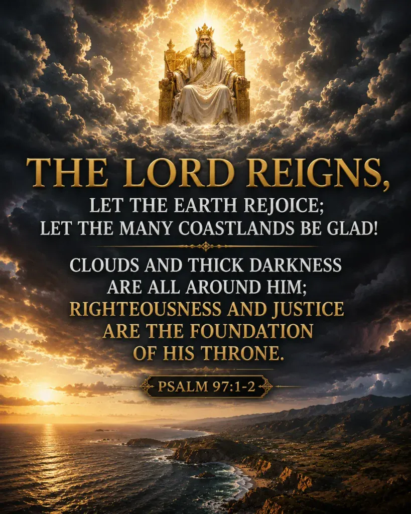 Psalm 97:1-2 The Lord Reigns