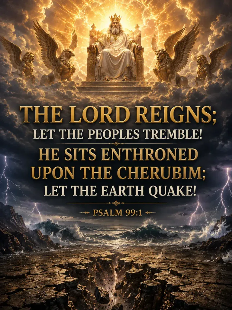 Psalm 99:1 The Lord Reigns