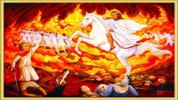 White Horse First Seal Sixth Bowl Armegeddon Revelation Seven Seals ...